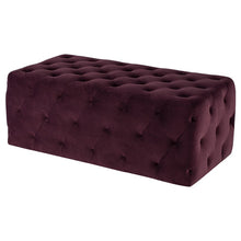 Load image into Gallery viewer, Tufty Rectangular Ottoman
