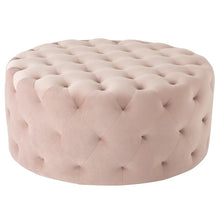 Load image into Gallery viewer, Tufty Round Ottoman