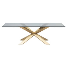 Load image into Gallery viewer, Couture Glass Top Dining Table
