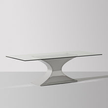 Load image into Gallery viewer, Praetorian Glass Dining Table 94&quot;