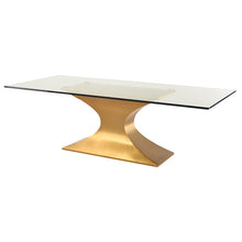 Load image into Gallery viewer, Praetorian Glass Dining Table 94&quot;