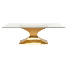 Load image into Gallery viewer, Praetorian Glass Dining Table 94&quot;