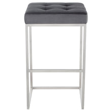 Load image into Gallery viewer, Chi Bar Stool In Brushed Stainless