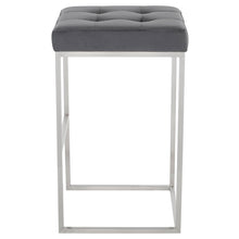 Load image into Gallery viewer, Chi Bar Stool In Brushed Stainless