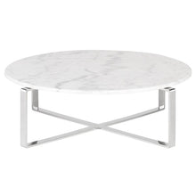 Load image into Gallery viewer, Rosa Coffee Table White Marble