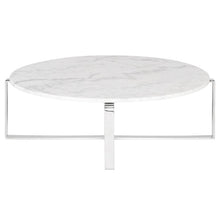 Load image into Gallery viewer, Rosa Coffee Table White Marble