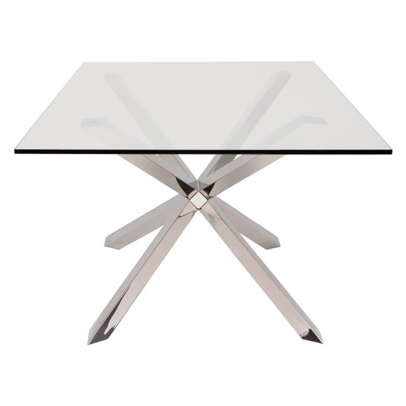 Couture Glass Top Dining Table