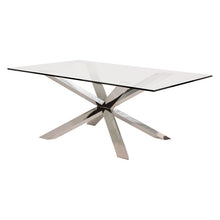 Load image into Gallery viewer, Couture Glass Top Dining Table