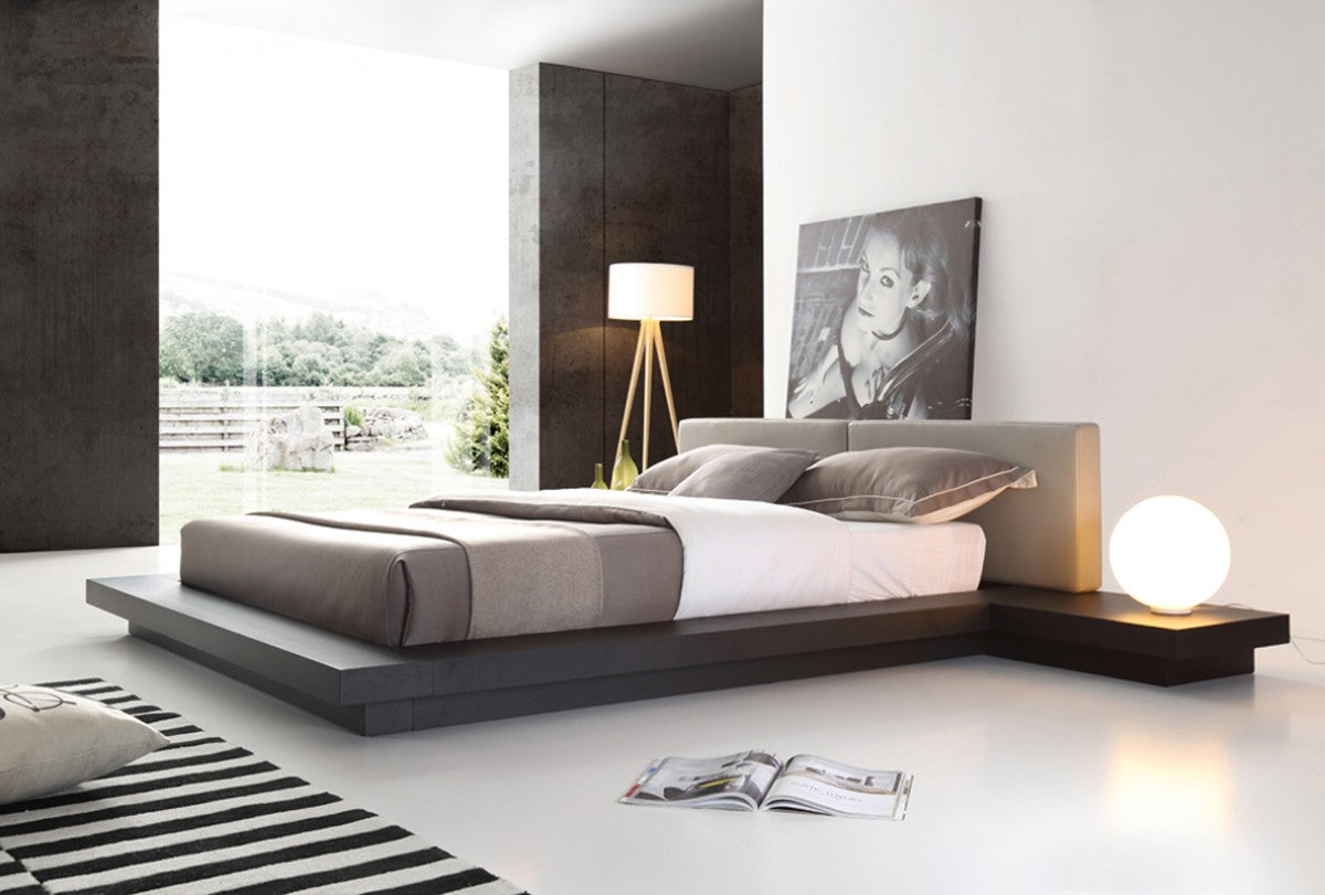 Japanese Style Platform Bed Queen Size