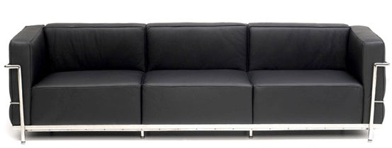 Le Corbusier LC3 Grande Sofa in Italian Leather