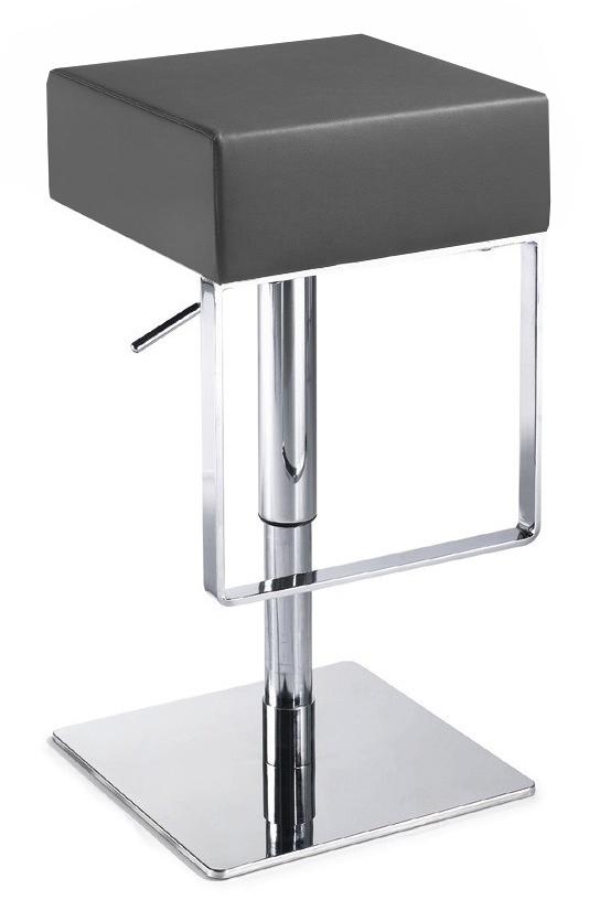 Miller Adjustable Leather Stool