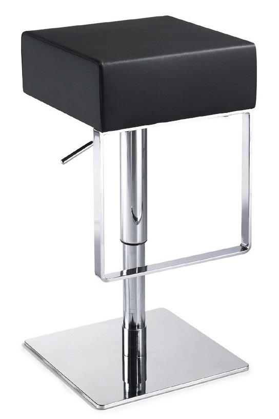 Miller Adjustable Leather Stool