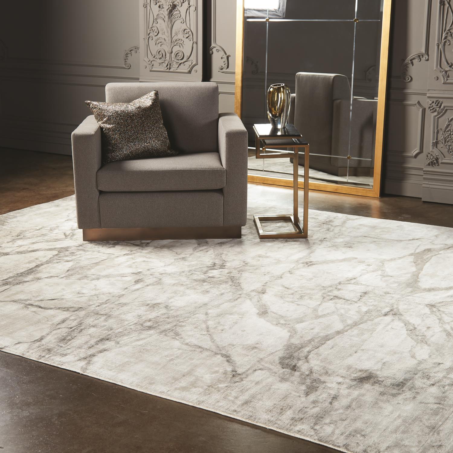 Mirror Match Marble Rug