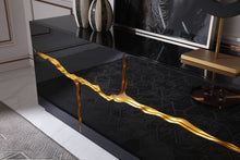 Load image into Gallery viewer, Paramount Sideboard With Gold Accents