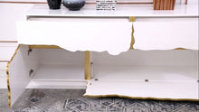 Load image into Gallery viewer, Paramount Sideboard With Gold Accents