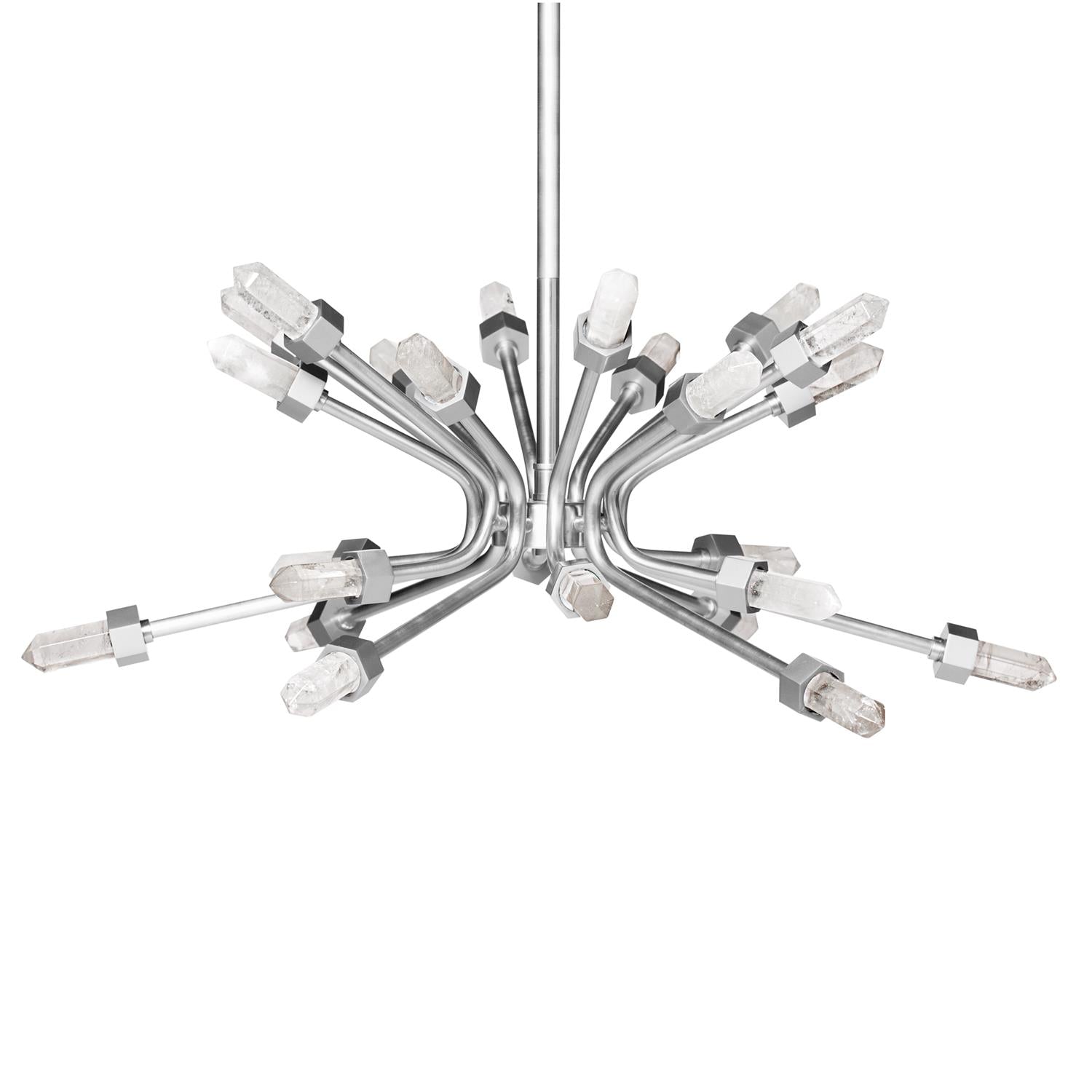 Quartz Burst Chandelier