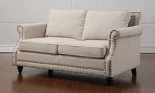 Load image into Gallery viewer, Camden Linen Loveseat