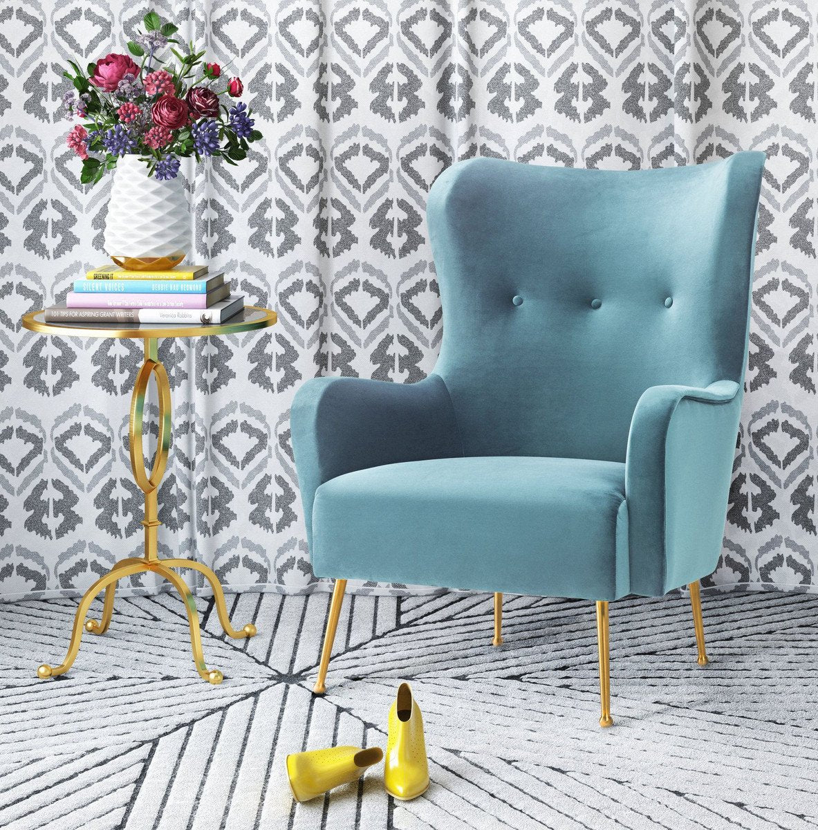 Ethan Velvet Chair