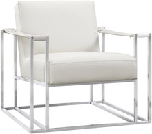 Load image into Gallery viewer, Baxter Ostrich Print Chair in Cream