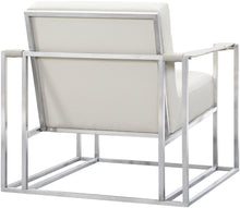 Load image into Gallery viewer, Baxter Ostrich Print Chair in Cream
