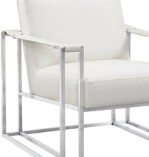 Load image into Gallery viewer, Baxter Ostrich Print Chair in Cream