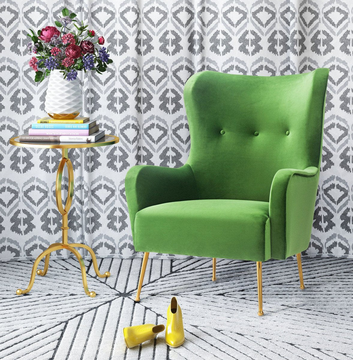 Ethan Velvet Chair
