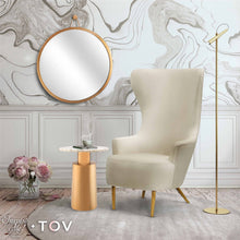 Load image into Gallery viewer, Julia Wingback Chair By Inspire Me! Home Decor