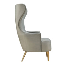 Load image into Gallery viewer, Julia Grey Wingback Chair By Inspire Me! Home Decor