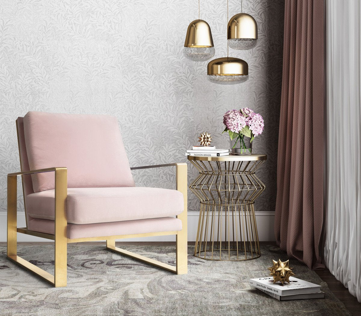 Mott Velvet Chair