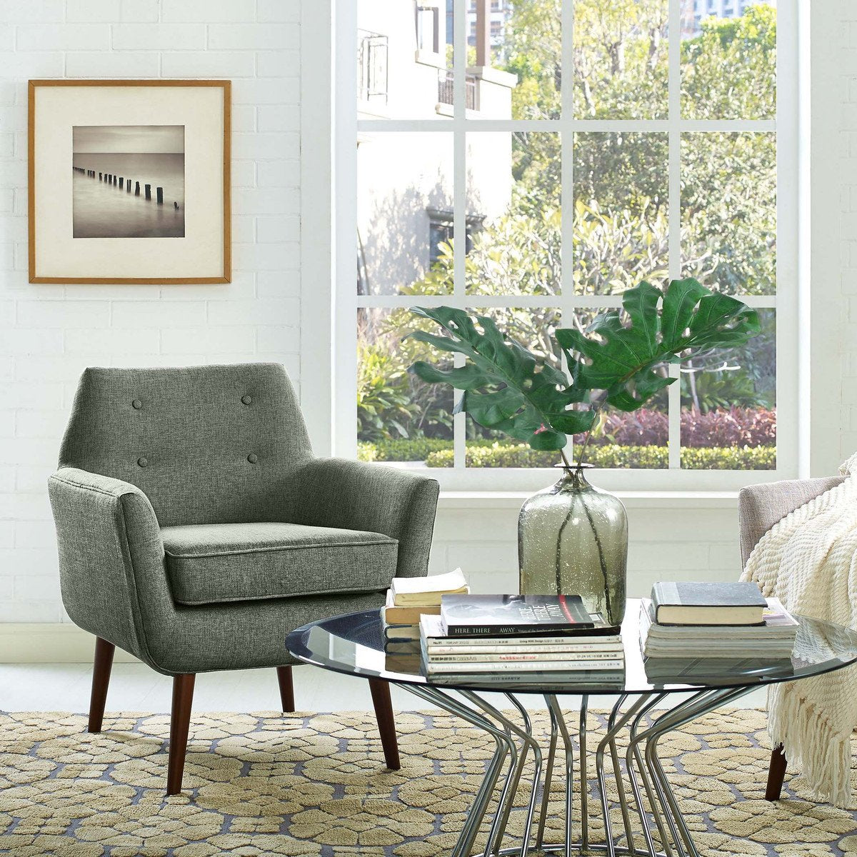 Clyde Linen Chair