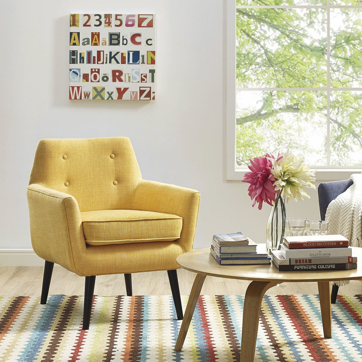 Clyde Linen Chair