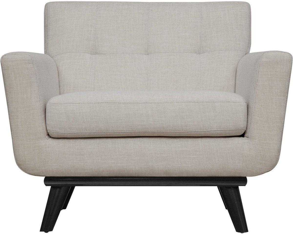 James Linen Chair