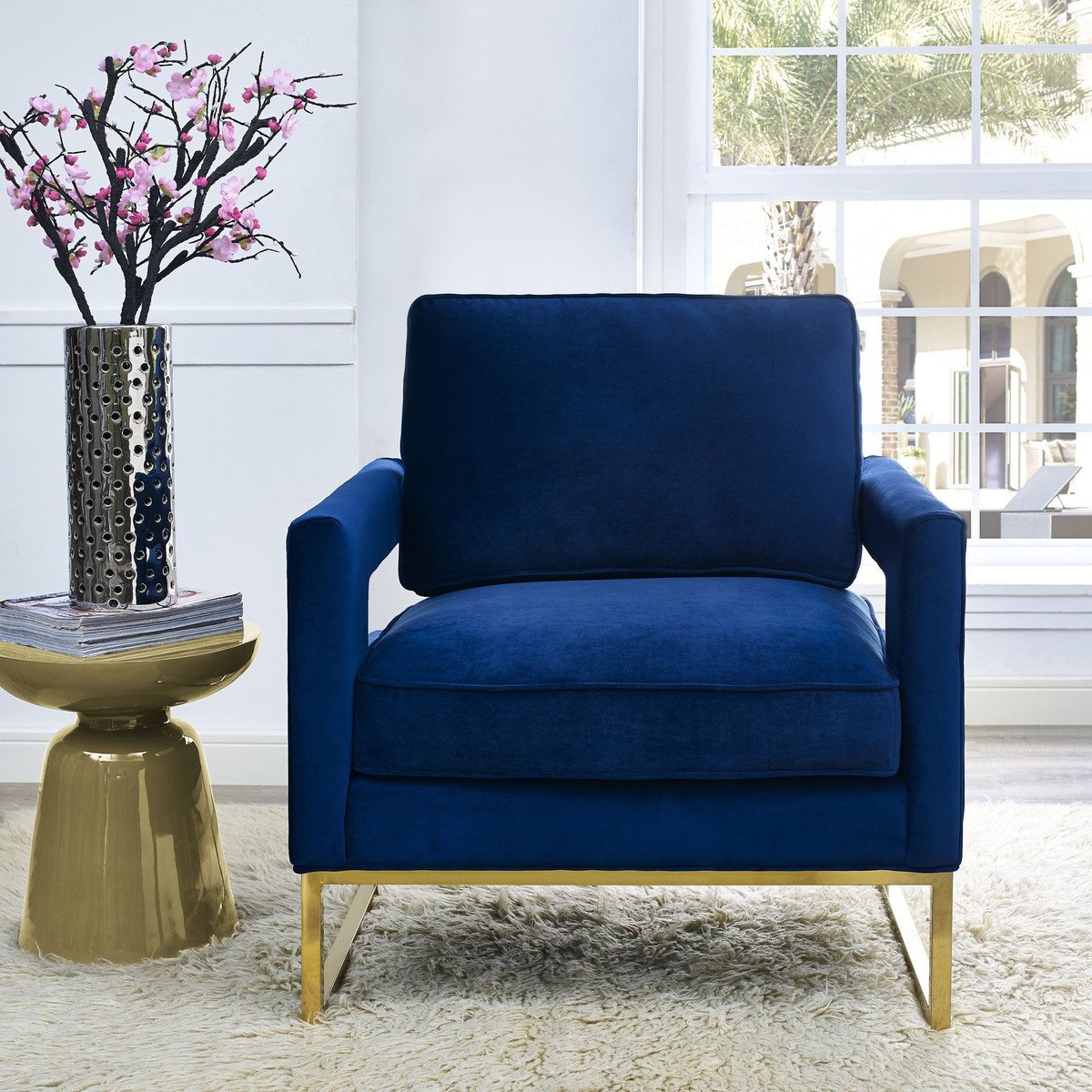 Avery Velvet Chair
