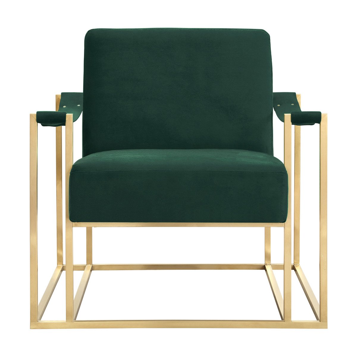 Baxter Ostrich Print Chair in Cream