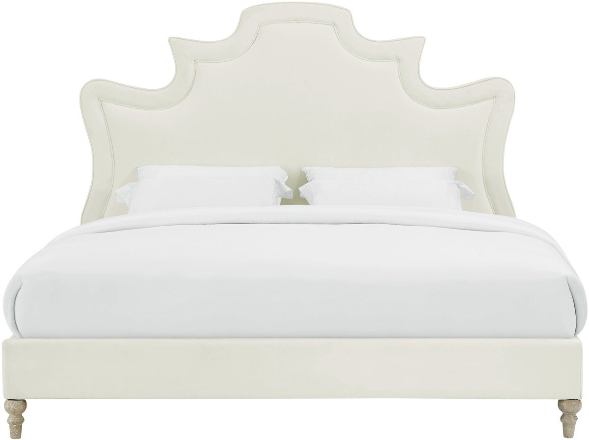 Serenity Velvet Bed in Queen