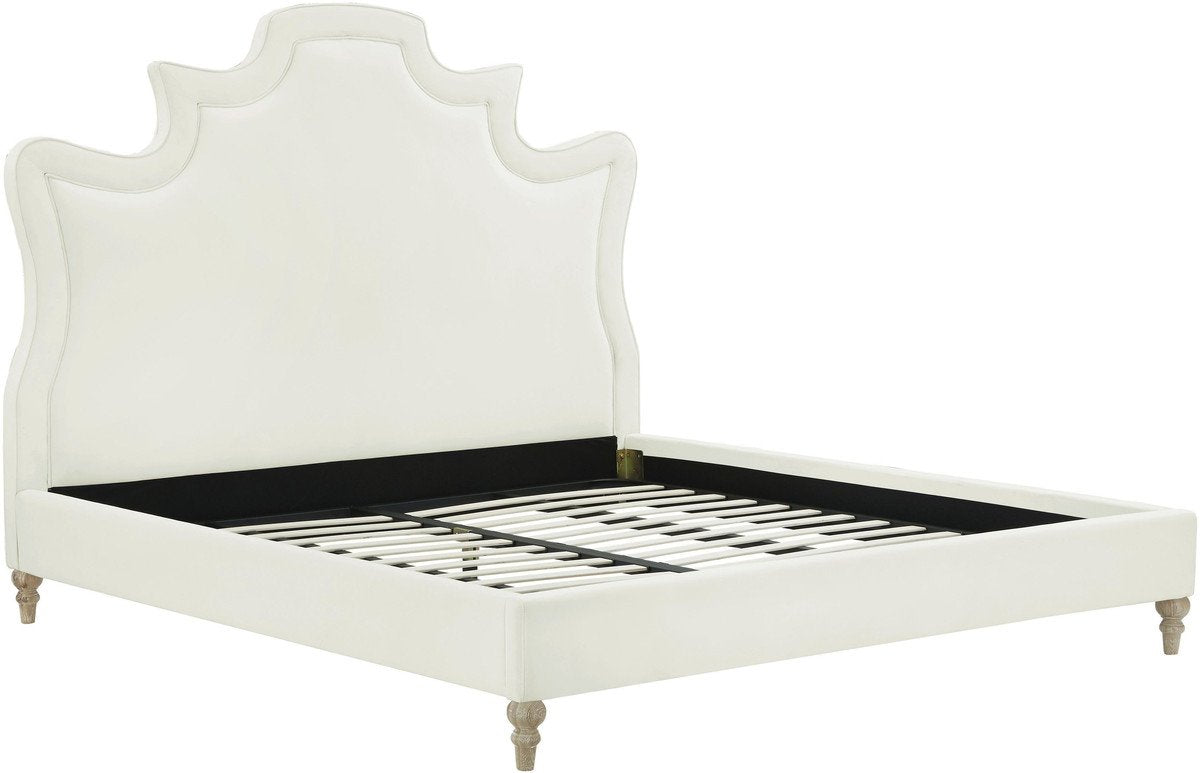 Serenity Velvet Bed in Queen