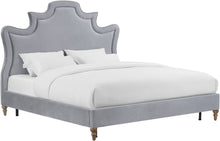 Load image into Gallery viewer, Serenity Velvet Bed in Queen