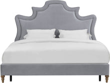 Load image into Gallery viewer, Serenity Velvet Bed in Queen