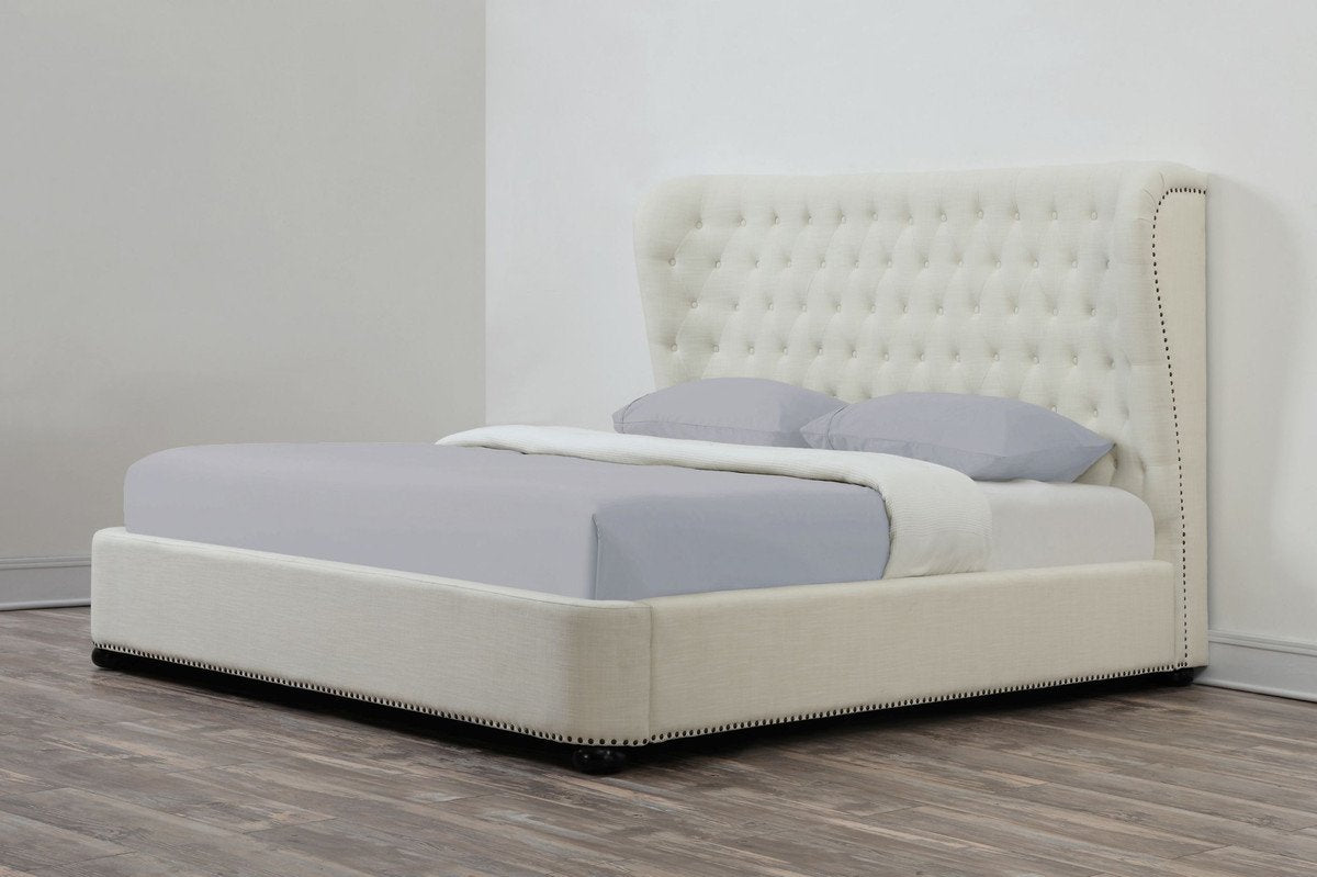 Finley Linen Bed in King Size