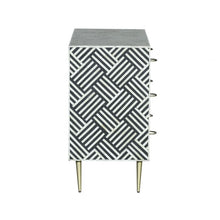 Load image into Gallery viewer, Kadiri Black and White Bone Inlay Dresser