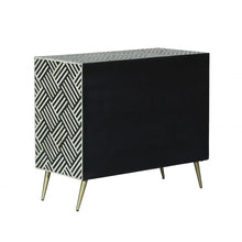 Load image into Gallery viewer, Kadiri Black and White Bone Inlay Dresser