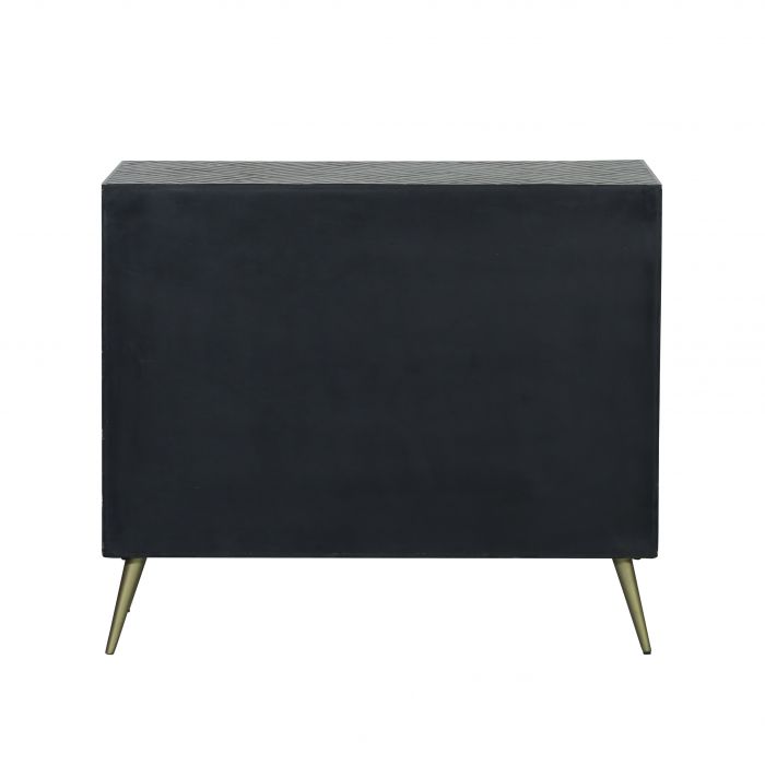 Kadiri Black and White Bone Inlay Dresser