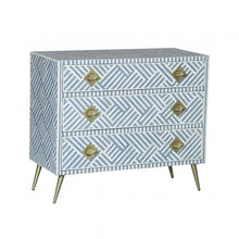 Load image into Gallery viewer, Kadiri Blue and White Bone Inlay Dresser