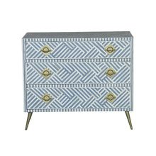 Load image into Gallery viewer, Kadiri Blue and White Bone Inlay Dresser