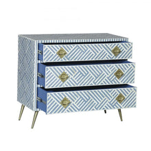 Load image into Gallery viewer, Kadiri Blue and White Bone Inlay Dresser