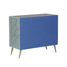Load image into Gallery viewer, Kadiri Blue and White Bone Inlay Dresser