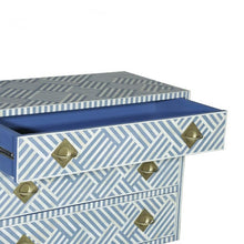 Load image into Gallery viewer, Kadiri Blue and White Bone Inlay Dresser
