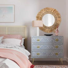 Load image into Gallery viewer, Kadiri Blue and White Bone Inlay Dresser