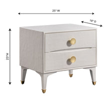 Load image into Gallery viewer, Divine White Nightstand