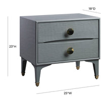 Load image into Gallery viewer, Divine Grey Nightstand